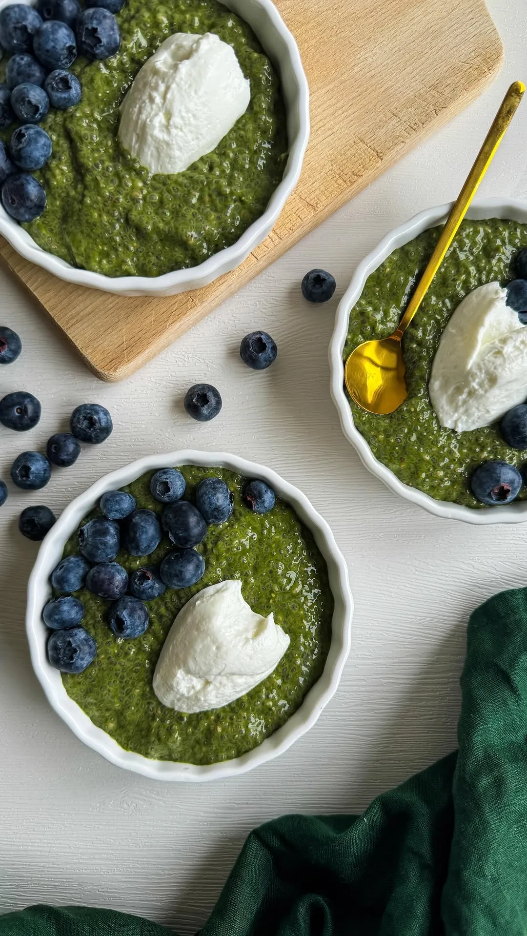 Matcha Chia Pudding